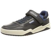 Geox Garçon J Perth Boy B Sneakers, Navy/Dk Blue, 31 EU