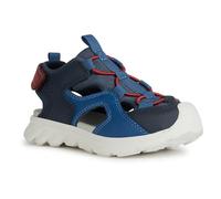 Geox Garçon J Sandal Airadyum Bo, Bleu Marine Rouge, 39 EU
