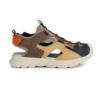 Geox Garçon J Sandal Airadyum Bo, Marron Dk Beige, 34 EU