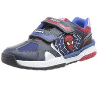 Geox Baskets J Tuono Boy Marvel pour enfant – à scratch – Bleu Taille 34