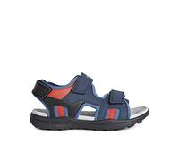 Geox Garçon J Vaniett Boy B Sandales, Navy/Dk Blue, 33 EU