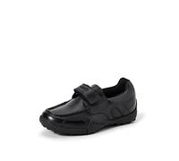 Geox Garçon J W.Snake Moc B Mocassins, Black, 37 EU