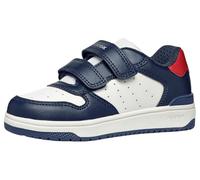 Geox Garçon J Washiba Boy A, Bleu Marine Blanc, 36 EU