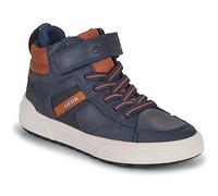 Geox Garçon J Weemble Boy Basket, Navy Cognac, 32 EU
