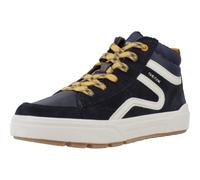 Geox Garçon J Weemble Boy Basket, Navy Yellow, 28 EU