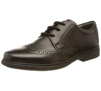 Geox Garçon Jr Federico A Chaussures, Black, 38 EU