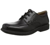 Geox Garçon Jr Federico H Chaussures, Black, 36 EU