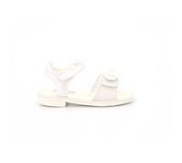 Geox Giglio A, Sandales Compensées Fille, Off WHITEC1002, 34 EU