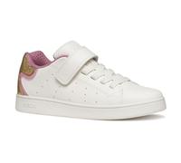 Geox Girl's J Eclyper Sneaker, Rose Blanche., 2.5 UK
