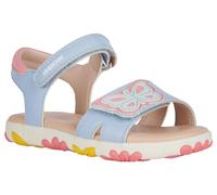 Geox Girl's J Sandal Haiti, Sky Lt Coral, 7 UK Child