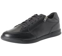 Geox Herren U Cordusio D Sneaker, Schwarz, 42 EU