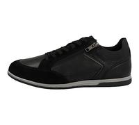 Geox Herren U Renan B Sneaker, Schwarz, 44 EU