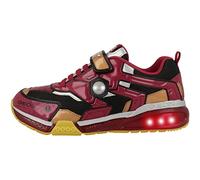 Geox Homme Bayonyc Boy Shopping-feed;niño;zapatillas-bajas-niño, Noir Rouge, 37 EU