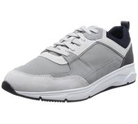 Geox Homme Canard de vélo en U Basket, White Lt Grey, 45 EU