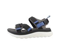 Geox Homme U SPHERICA Actif X S Sandale de Sport, Graphite/Black, 43 EU