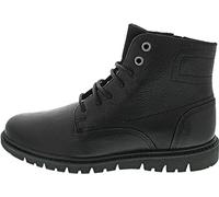 Geox Homme Ghiacciaio Bateau cheville, Noir, 46 EU