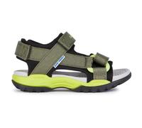 Geox Homme J Borealis Boy E Sandales, Citron Vert Militaire, 37 EU