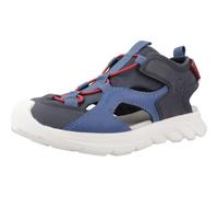 Geox Homme J Sandal Airadyum Bo, Bleu Marine/Rouge, 38 EU