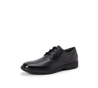 Geox Homme Jr Federico School Uniform Shoe, Noir, 44 EU