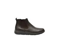 Geox Homme Portello Bateau cheville, Café, 44 EU