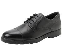Geox Homme Spherica Ec11 A Tissu Oxford, Noir, 42 EU