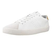 Geox Homme U Affile A Basket, Jaune Blanc, 42 EU