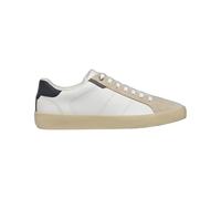Geox Homme U Affile A Basket, White Lt Taupe, 45 EU