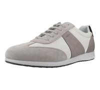 Geox Homme U ARTHIEN A Basket, White/Lt Grey, 46 EU