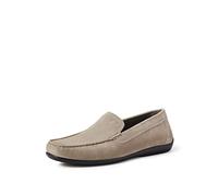 Geox Homme U Ascanio A Mocassins, Anthracite, 41 EU