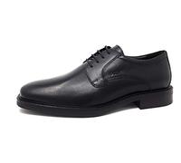 Derbies homme en cuir noir U BRANDOLF Geox - confortables et respirantes 45