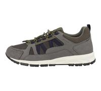 Geox Homme U Delray Basket, Grey Lt Olive, 40 EU