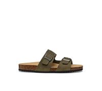 Geox Homme U Ghita B Sandale à glissière, Military, 43 EU
