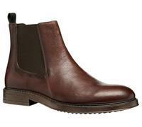 Geox Homme U Henreys Bottines à la Cheville, Marron Clair, 44 EU