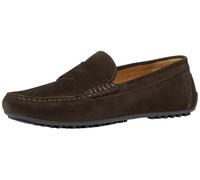 Geox Homme U Istria B Moccasin, Marron foncé, 40 EU