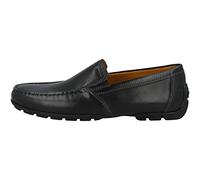 Geox Homme U Moner V Mocassins, Black, 45 EU