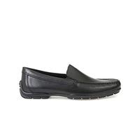 Geox Homme U Moner W 2Fit A Mocassins, Black, 46 EU