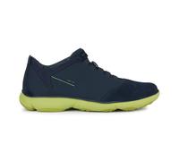Geox Homme U Nebula B Basket, Bleu Marine/Citron Vert, 42 EU