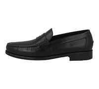 Geox Homme U New Damon B Mocassins, Black, 44 EU