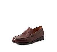 Geox Mocassins Homme U New Damon B – Cuir respirant Marron – Taille 41 EU