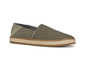 Geox Homme U PANTELLERIA A Sandale compensée Espadrilles, Lt Olive, 44 EU