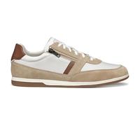 Geox Homme U Renan A Basket, White/Beige, 43 EU