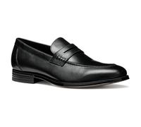 Geox Homme U REZZONICO A Flâneur, Black, 45 EU