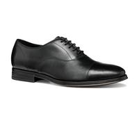 Geox Homme U REZZONICO B Tissu Oxford, Black, 41 EU