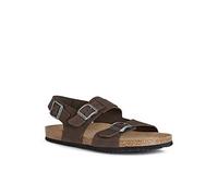 Geox Homme U Sandal Ghita A Sandales, Dk Coffee, 41 EU