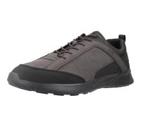 Geox Homme U Sanzio C Basket, Noir café foncé, 45 EU