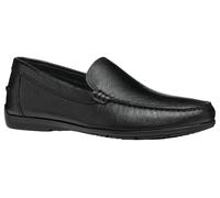 Geox Homme U SIRON A Mocassin, Black, 46 EU