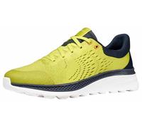 Geox Homme U Spherica Actif X1 Basket, Vert Citron et Bleu Marine, 41 EU