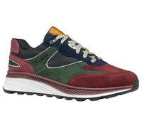 Geox Men U Spherica Actif X1 Sneaker, Wine DK Green, 44 EU