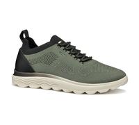 Geox Homme U SPHERICA E Basket, DK Green/Black, 44 EU