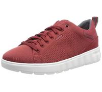 Geox Homme U Spherica Ec4 Basket, Rouge foncé, 42 EU